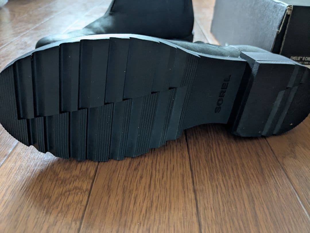 美品☆SOREL NL.4324 エミリーII チェルシー25.0cm ブラック - メルカリ