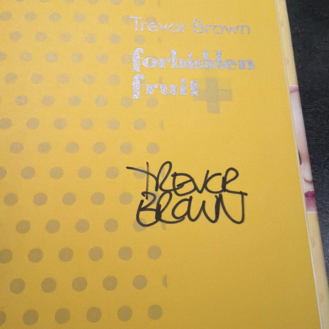 トレバーブラウン forbidden fruit 禁断の果実作品集 サイン入り