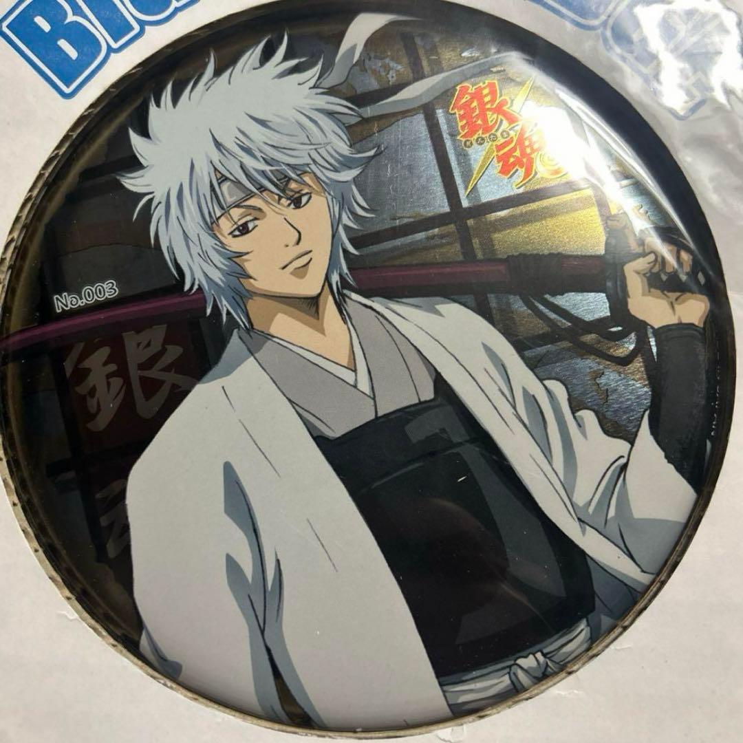 超激レア 銀魂 坂田銀時 攘夷志士 ビッグ缶バッジ 白夜叉 - メルカリ