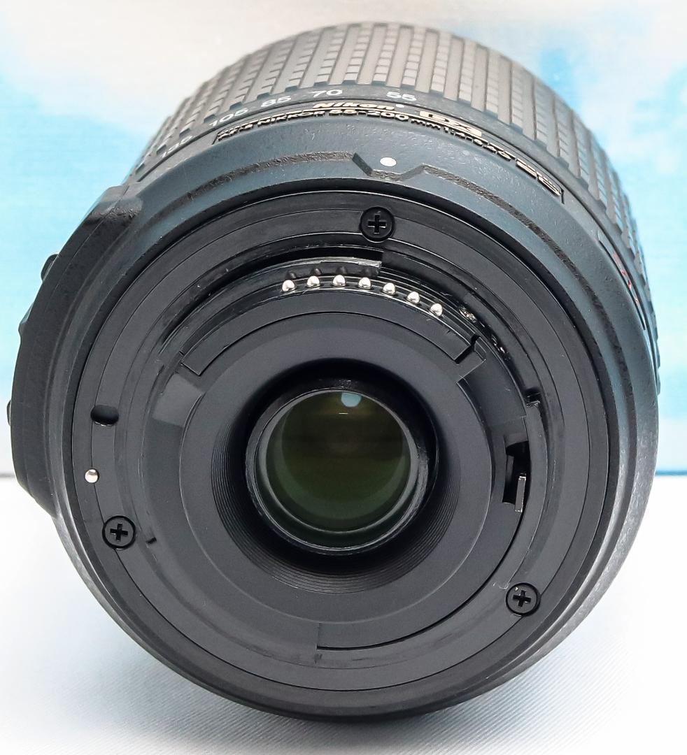 ニコン Nikon AF-S 55-200mm⭐️手振れ補正付き⭐️望遠レンズ - メルカリ