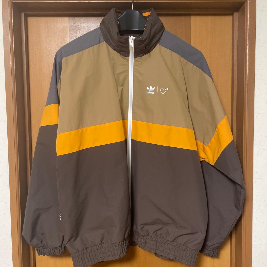 ま*つ様 adidas humanmadeナイロン　トラックジャケット adidas（アディダス）の「【adidas Originals by Human Made】ウインド