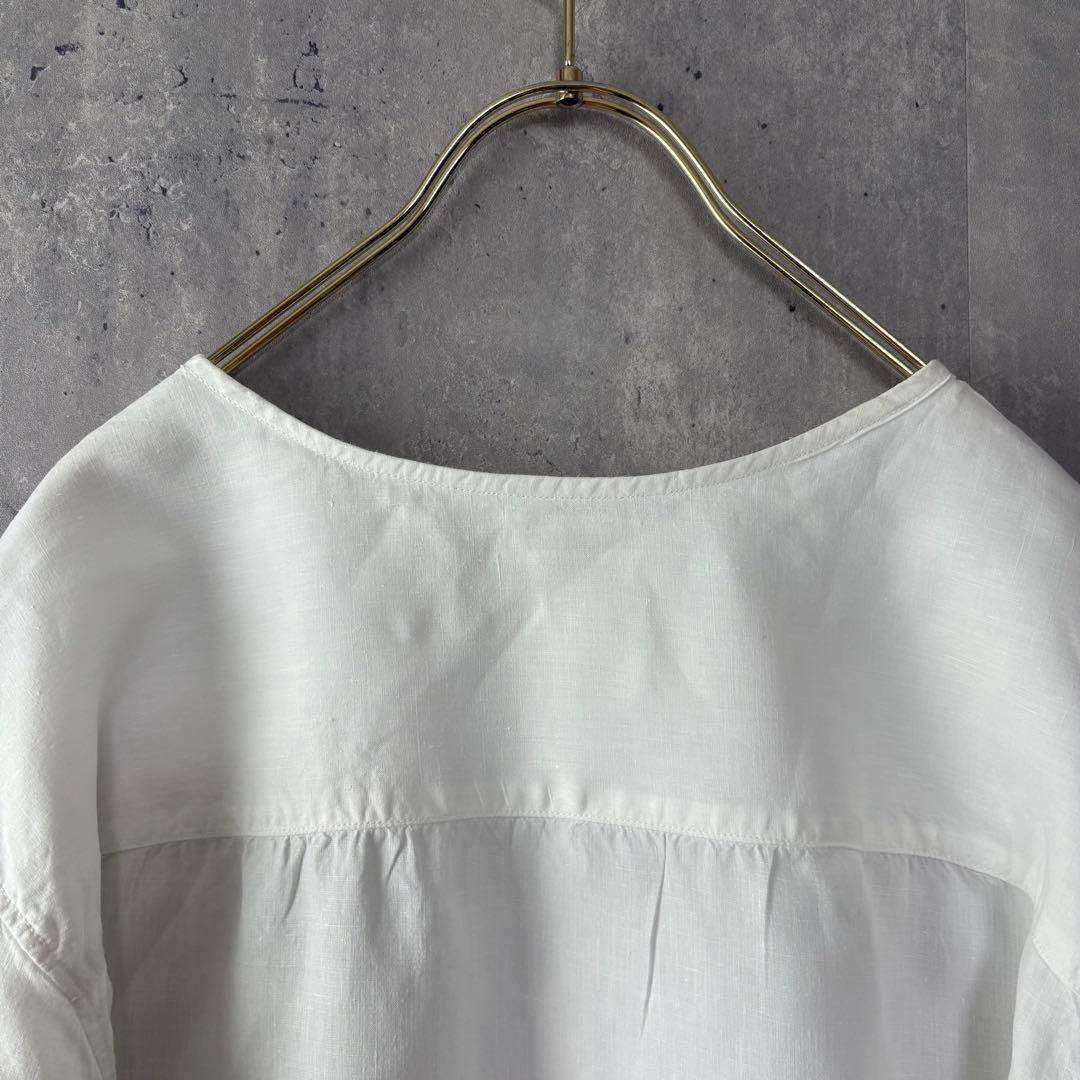 MITTAN ミタン 大麻ワイドシャツ SH-98 白 2 ユニセックス ヘンプ