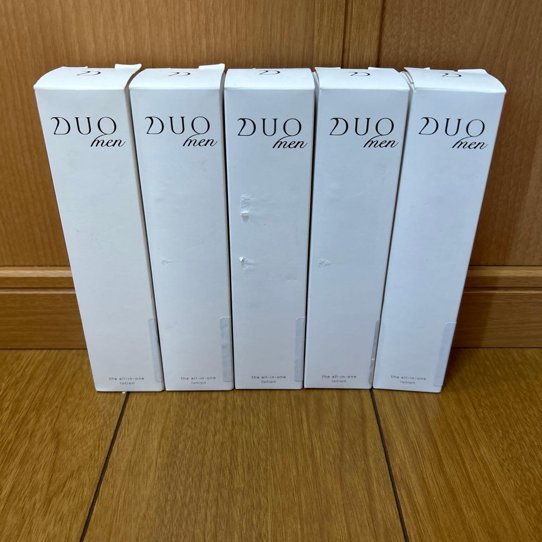DUO デュオメン ザ オールインワンローション 5本 ザ オールインワンローション｜男性用化粧水｜【公式】DUO MEN