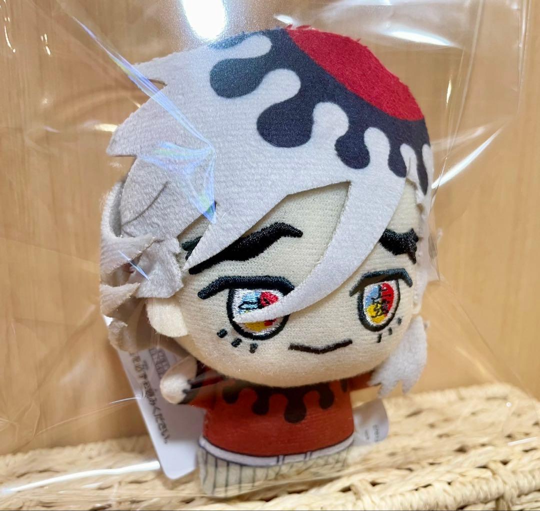☆美品☆鬼滅の刃 童磨 ちびぐるみ ぬいぐるみ 初期 大人 猗窩座 狛治
