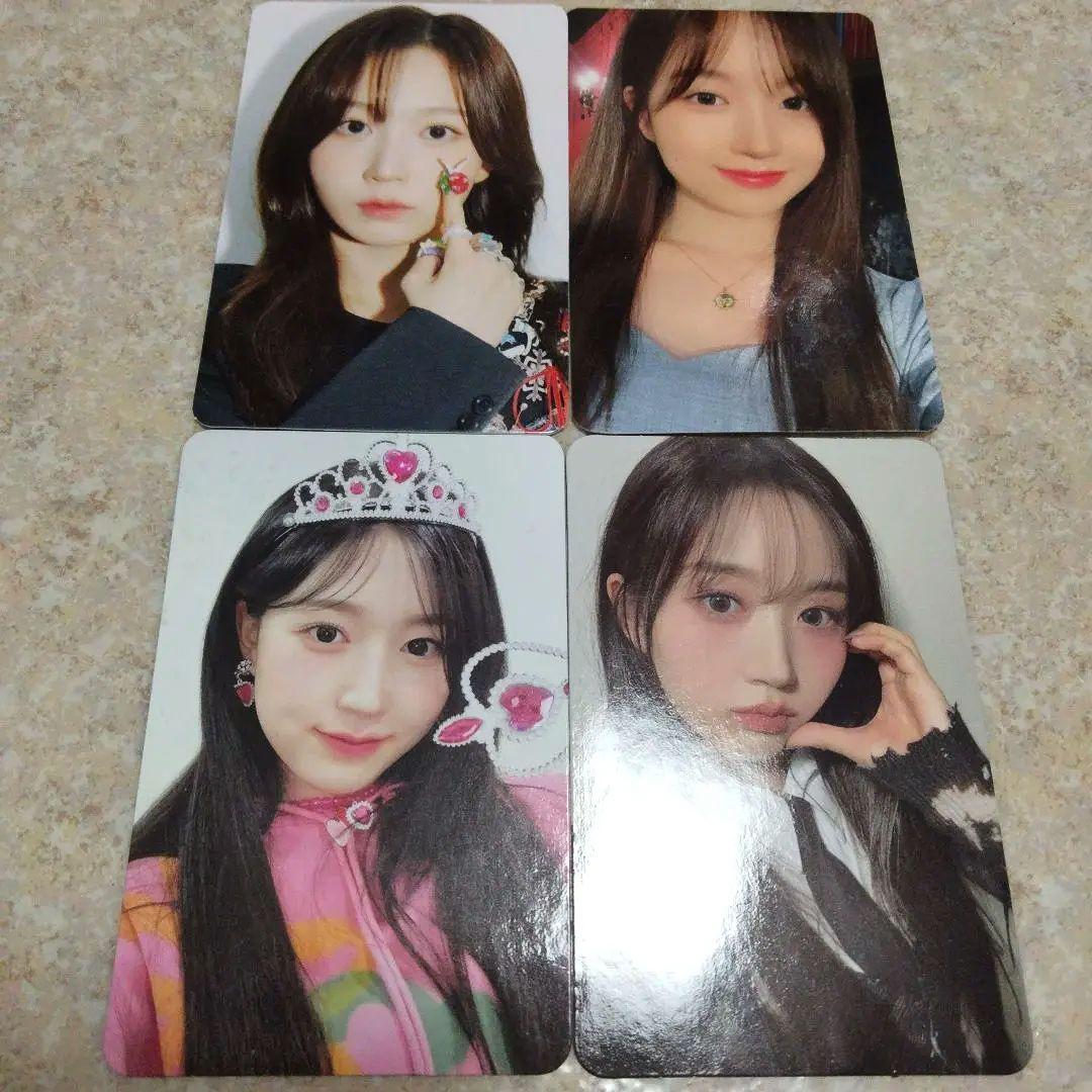 NMIXX ヘウォン トレカHAEWON K-POPタレントカード4枚セット - メルカリ