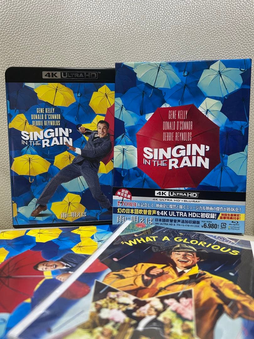 ち*た様 廃盤　雨に唄えば 日本語吹替音声追加版 4K ULTRA HD&ブルー