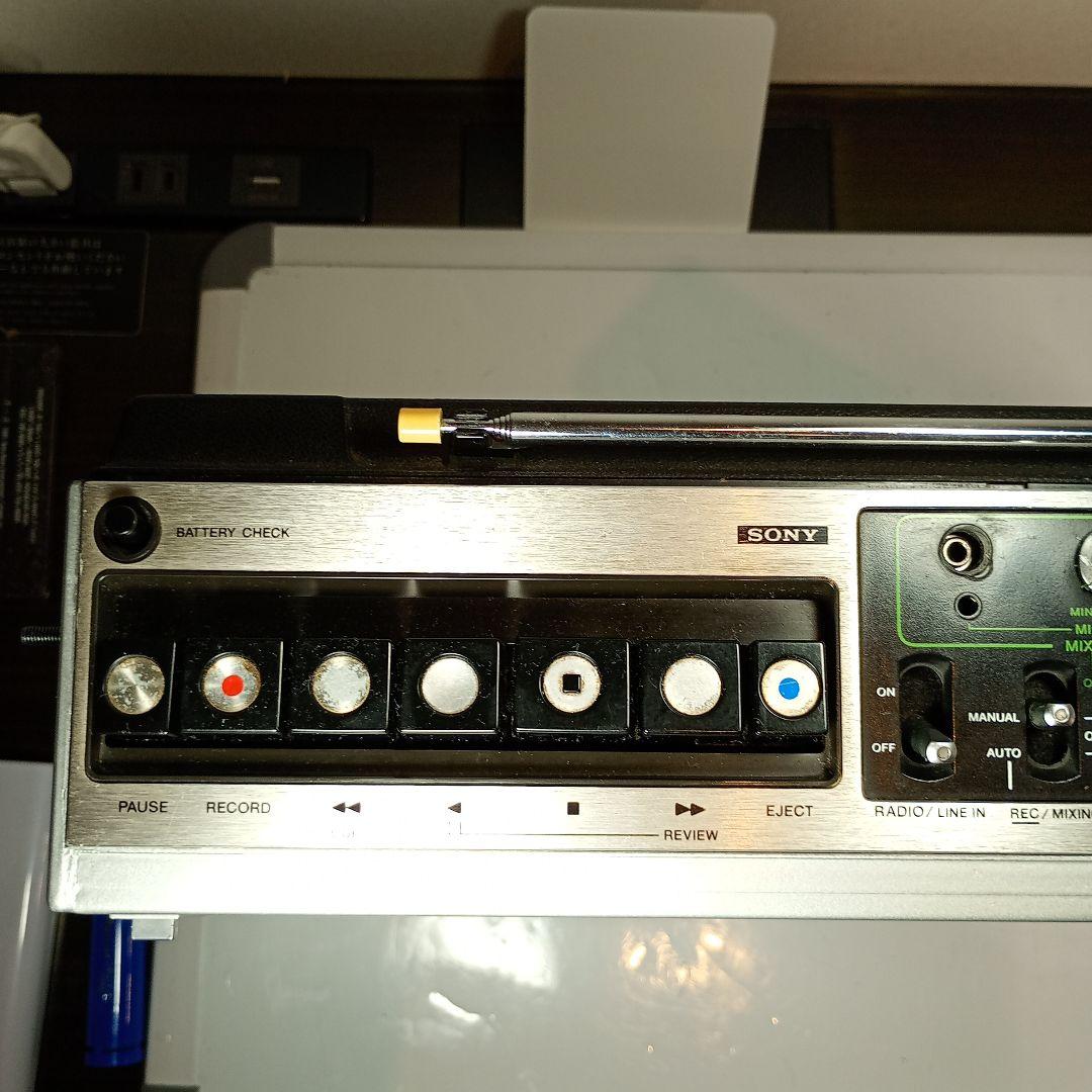 SONY ラジカセ CF-1980 動作品 外装(本体ケース)は1980V - メルカリ