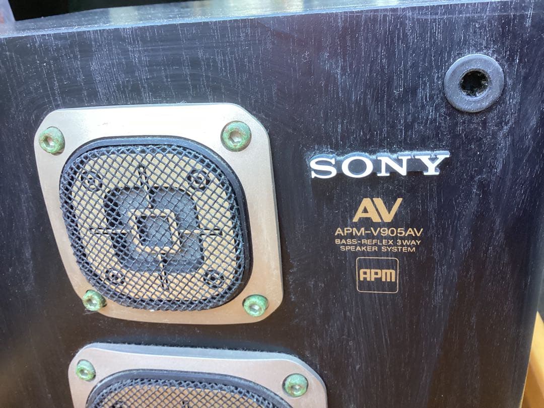 SONY スピーカー4点セット(APM-V905AV×2・SS-V90AV×2） - メルカリ