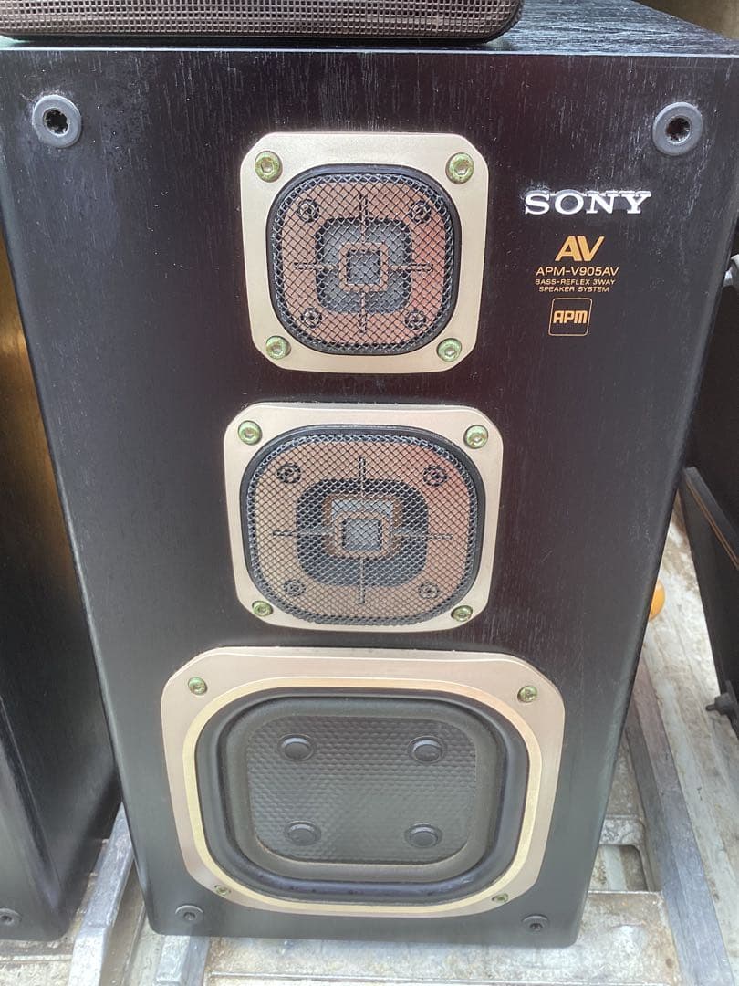 SONY スピーカー4点セット(APM-V905AV×2・SS-V90AV×2） - メルカリ