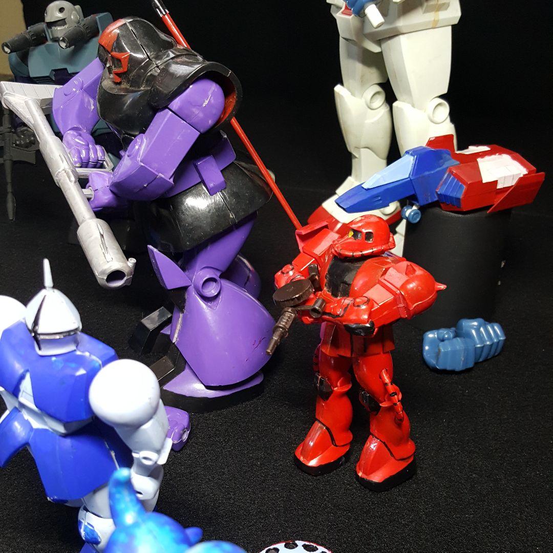 ガンプラ】激レア 初代出版 40年以上前10体 ジャンク品 昭和レトロ