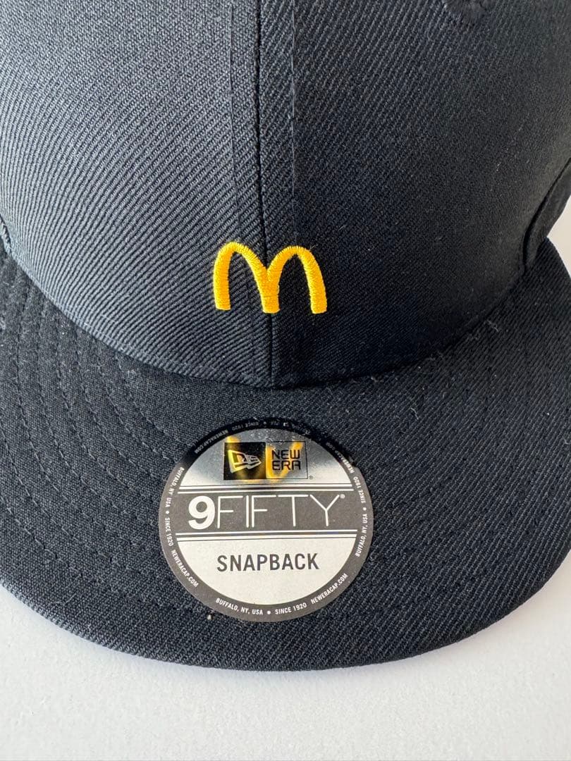 未使用】ニューエラ マクドナルド ビックマック50周年コラボキャップ