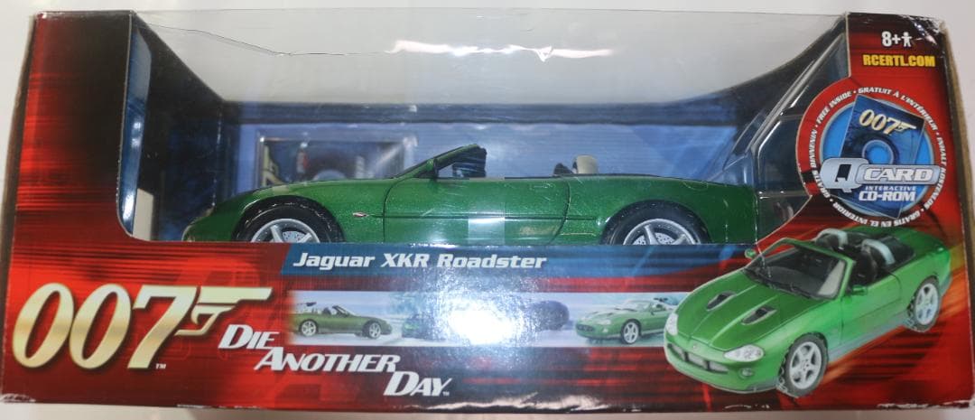 007ボンドカー ジャガーXKRロードスター1／18 （ダイ・アナザー