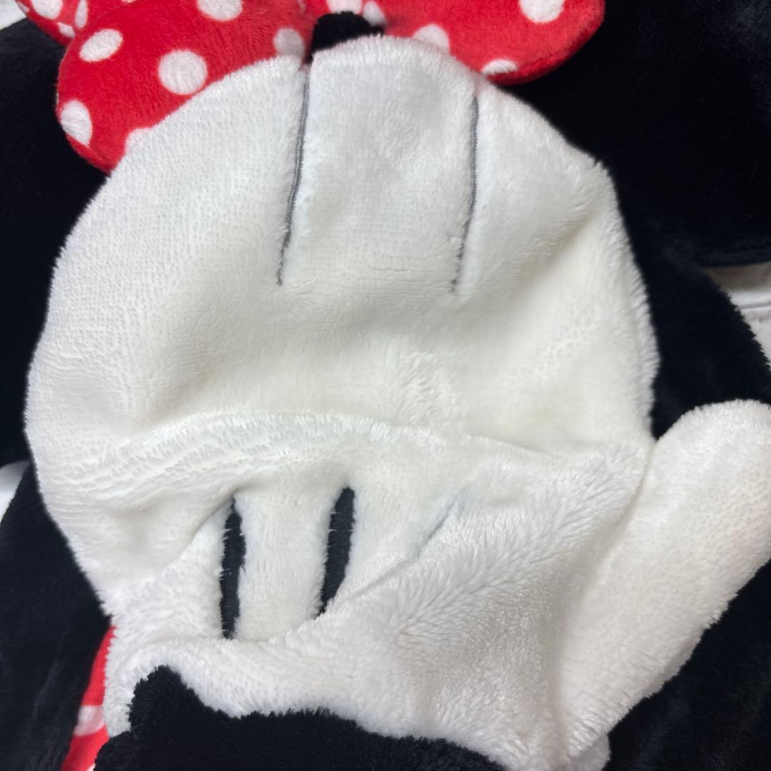 ミニー マフラーキャップ ファンキャップ ディズニー 赤 ドット - メルカリ