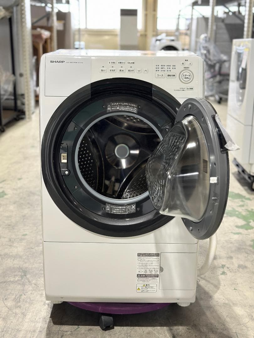 やや訳アリ□シャープ□ドラム式洗濯乾燥機 ES-S7G-WR 7/3.5kg - メルカリ