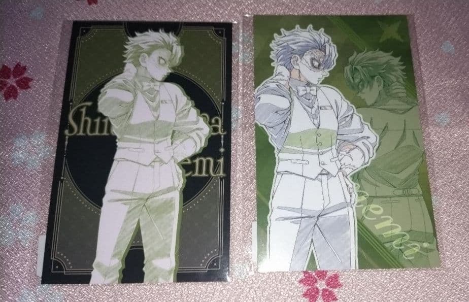 不死川実弥フォトカード モクテル 鬼滅の刃 ロトくじ 銀座モクテルバー