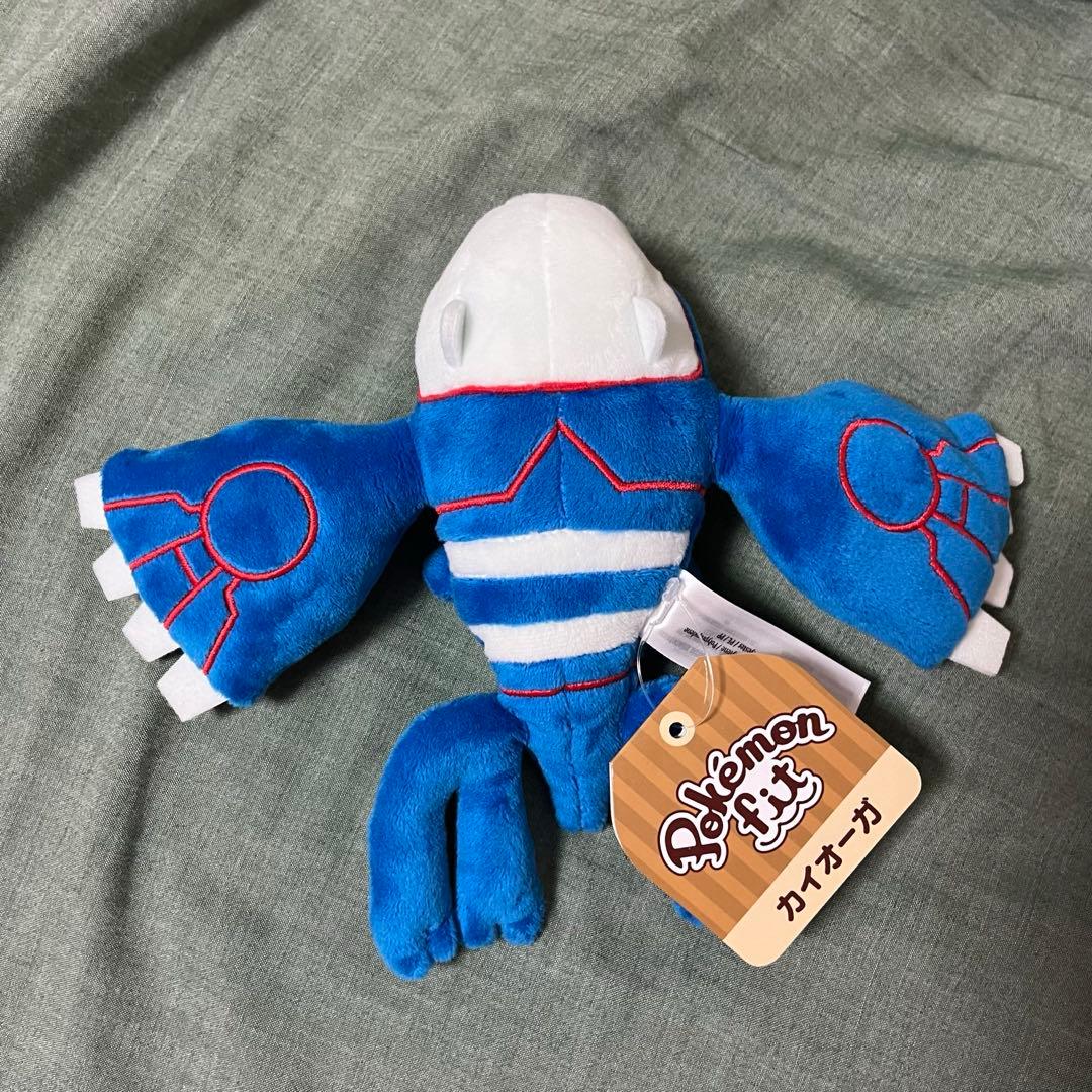 ポケモンセンター カイオーガ ぬいぐるみ ポケモンfit 旧タグ - メルカリ