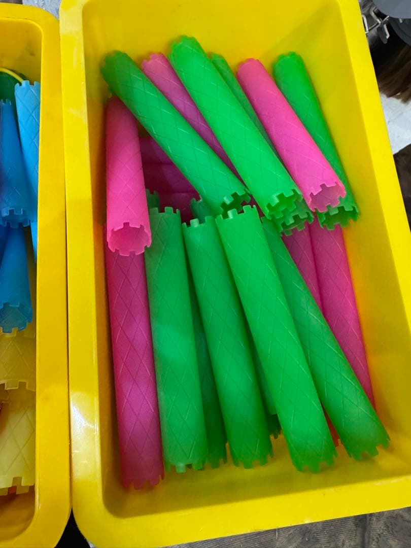 パーマ用ロッド・円錐・ロング・ビッグロッド各種 100本近くあり ○HYP