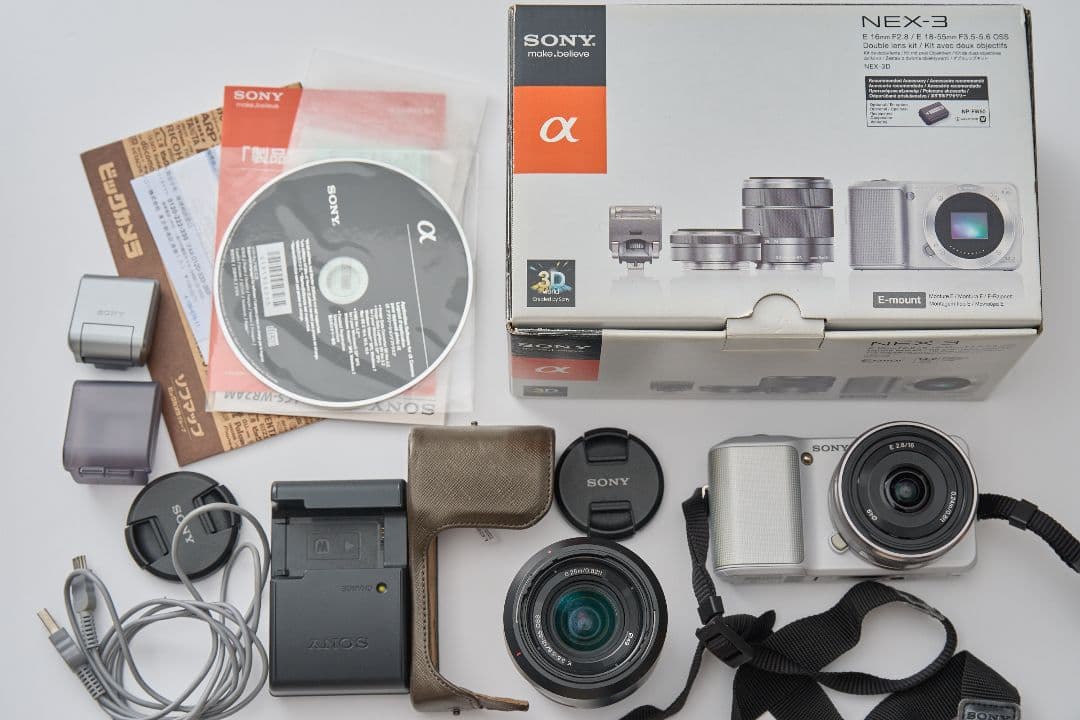 SONY NEX−3 NEX-3D /一眼カメラ 美品