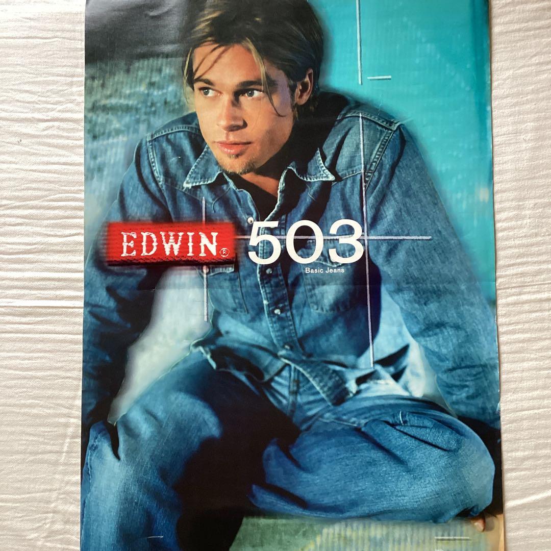 ブラッド.ピット EDWINポスター3枚セット - メルカリ