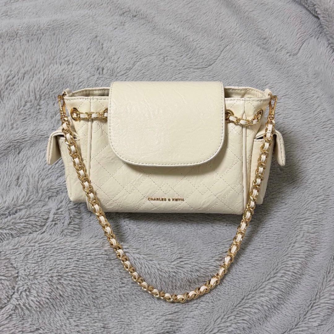 CHARLES&KEITH Duoドゥオ ツーウェイフロントフラップバックパック Duo ドゥオ ツーウェイフロントフラップバックパック - ブラック