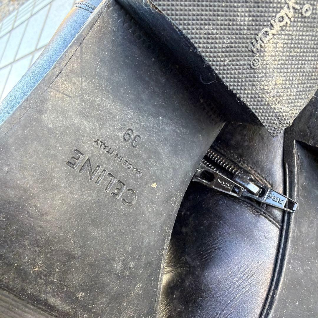 【汚れ傷あり】CELINE セリーヌ 19SS　ブーツ \"JACNO\" 39