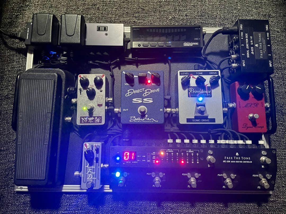 期間限定販売】エフェクターボード一式 バラ売り不可 - メルカリ