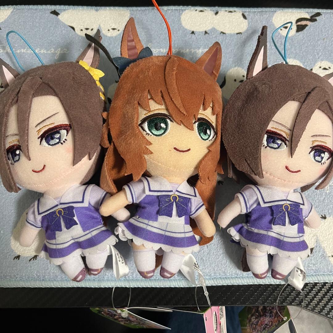 ウマ娘 通常ぬいぐるみvol.11 エアグルーヴ2体、マルゼンスキー - メルカリ