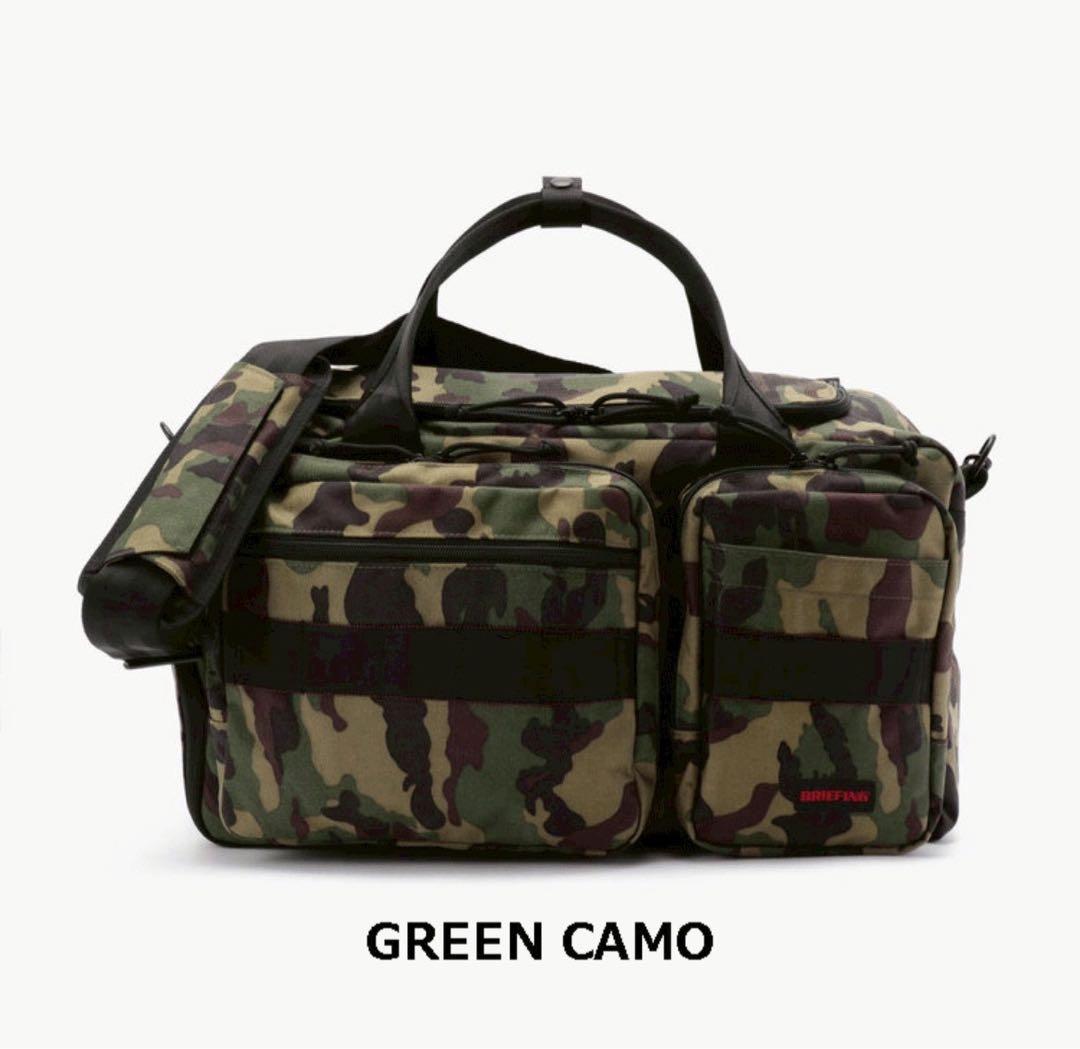 BRIEFING CLASSIC CLUB BOSTON ボストンバッグ 迷彩 - メルカリ