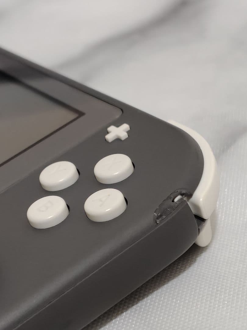 Nintendo Switch Lite グレー 箱+本体のみ ジャンク - メルカリ