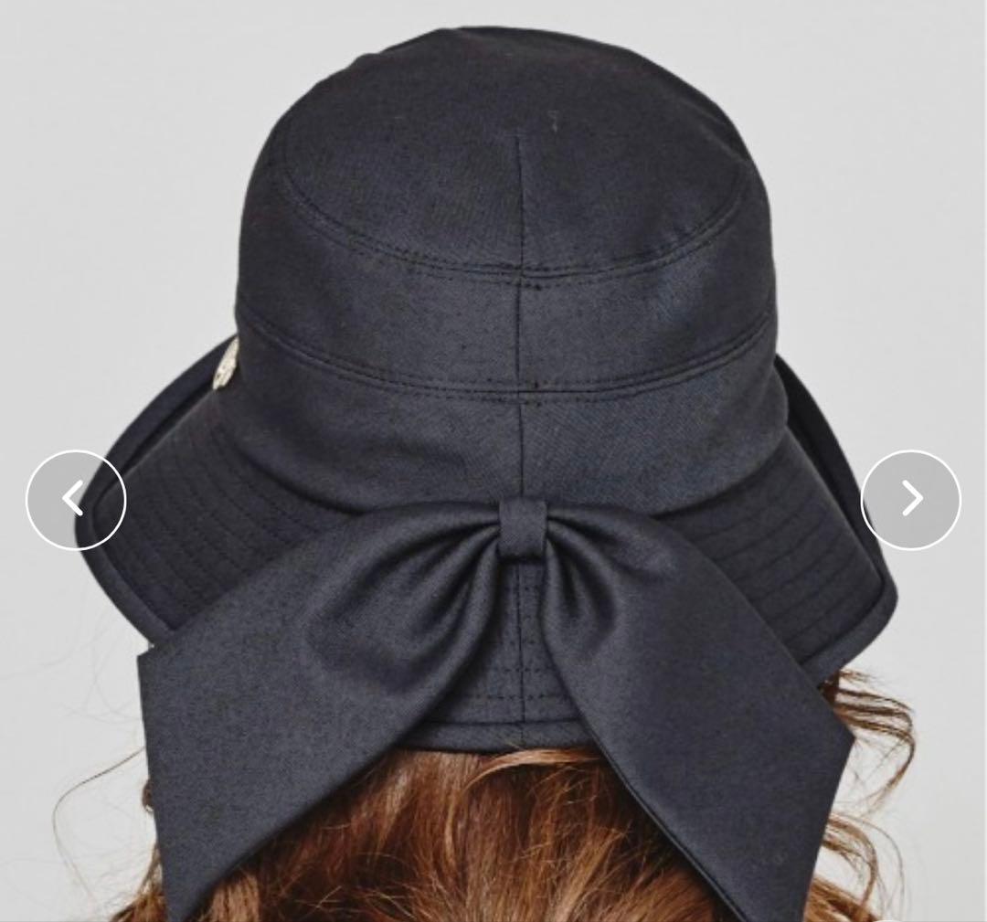 試着のみ美品】シャポードオー バックリボン クロッシェ - メルカリ