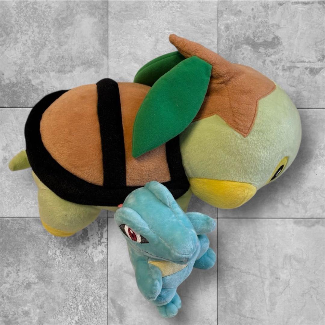 極美品 タカラトミー ポケットモンスター ナエトル 1/1 ぬいぐるみ 等身大