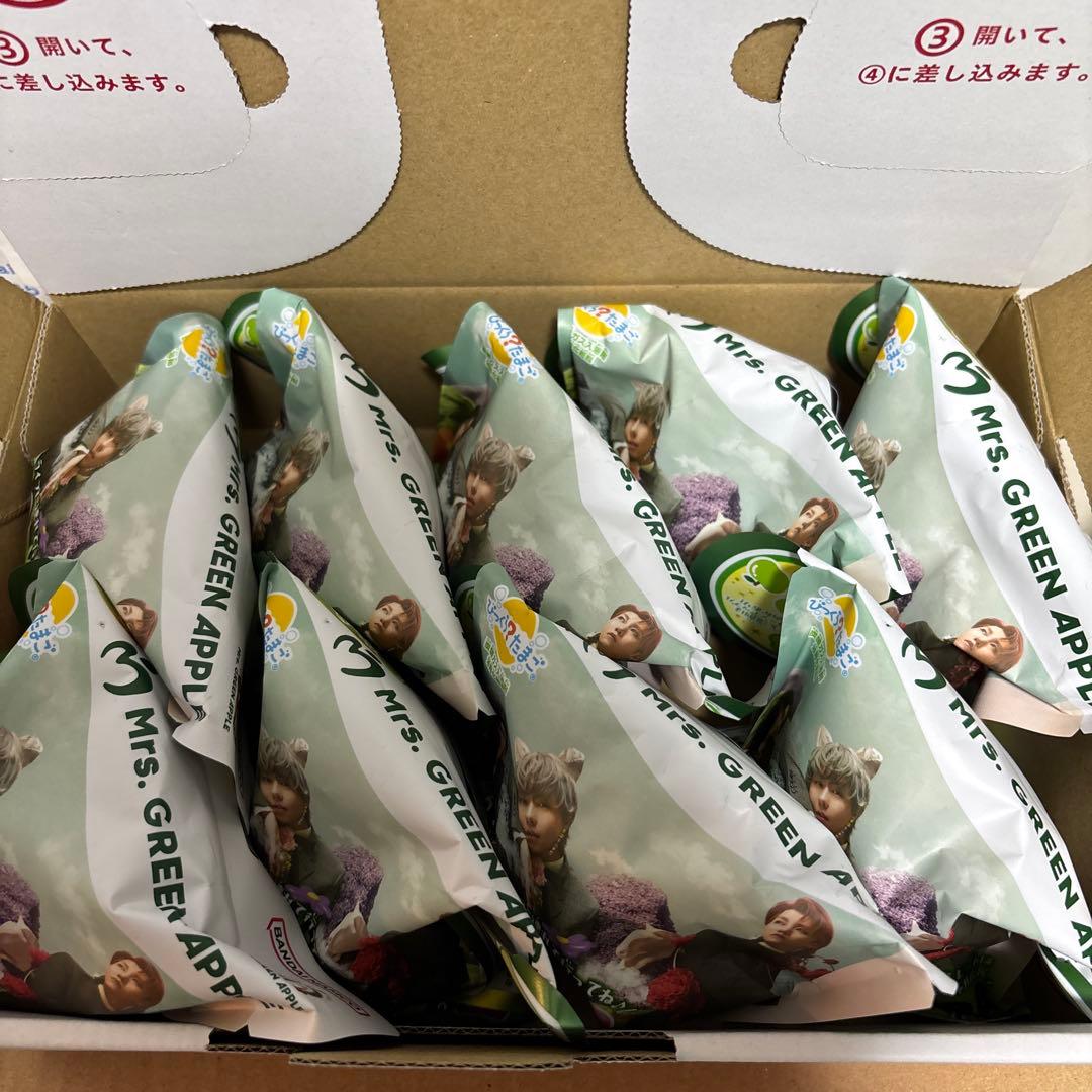 新品未開封　ミセスグリーンアップル びっくらたまご 9個セット 新品未開封 Mrs. GREEN APPLE びっくらたまご 9個セット ミセス