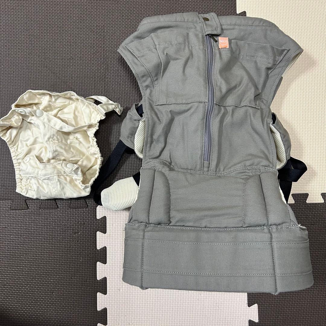 キューズベリー NICO 抱っこ紐 グレージュの通販はau PAY マーケット