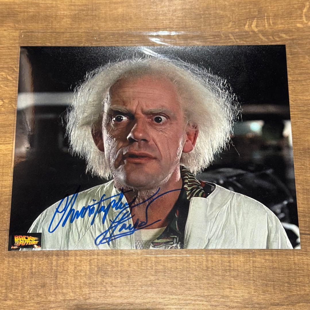 東京コミコン2025 コミコンくじ A賞 クリストファー・ロイド 直筆