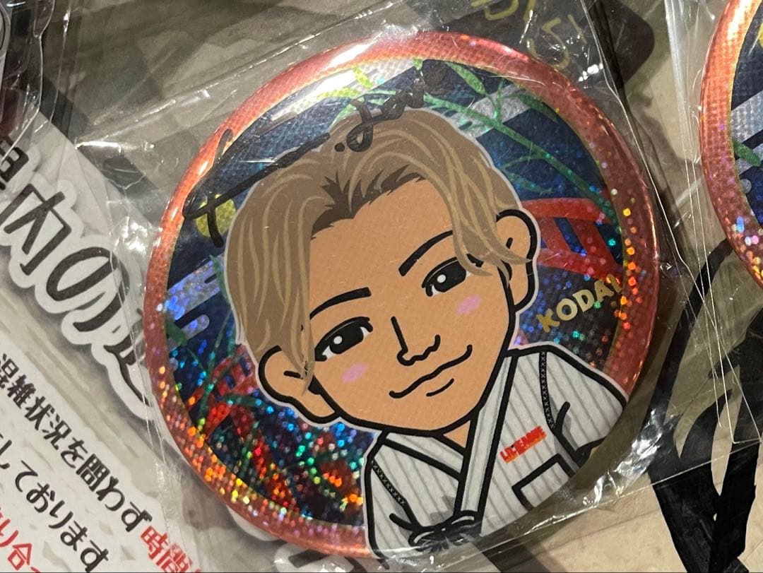 LIL LIL LEAGUE 山田晃大 サインバッジ LEAGUE リルリーグ 山田晃大