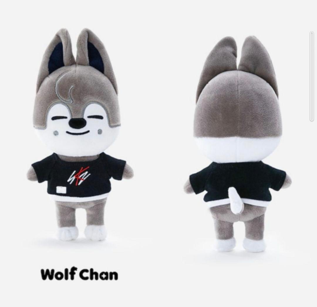 SKZOO  (Wolf Chan・Bang Chan)  ぬいぐるみ Skzoo Stray Kids Wolf Chan Bang Chan Stuffed Official Plush Doll
