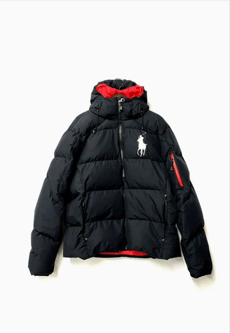 POLO RALPH LAUREN ビッグポニー ダウンジャケット XL 黒 - メルカリ