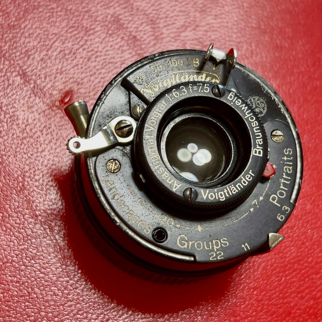 Voigtlander Voigtar 7.5cm f/6.3 銘レンズ