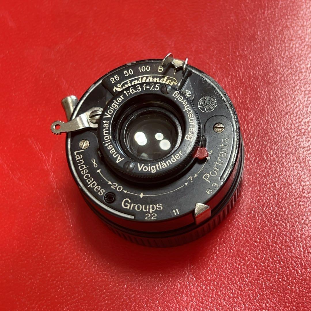 Voigtlander Voigtar 7.5cm f/6.3 銘レンズ