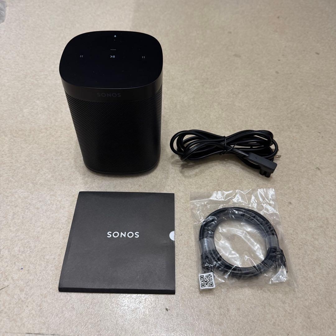 Sonos One（Gen1）ブラック 動作確認済み Amazon.com: Sonos One (2017) - Black : Electronics