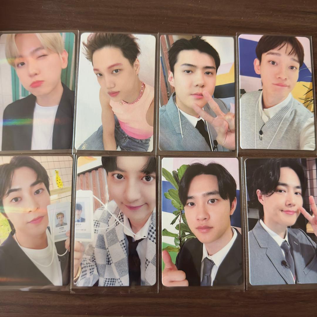 EXO エクソ ヨントン interAsia 特典 トレカ 8点セット EXO The 7th Album『EXIST』EXO-L-JAPAN OFFICIAL SHOP＆mu-mo SHOP