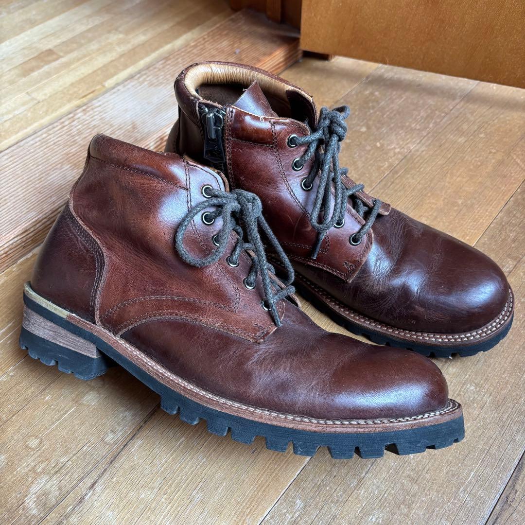 【極美品】スローウェアライオン×ジャックローズ　ワークブーツ　サイドジップ 2026年最新】SLOW WEAR LION JACKROSEの人気アイテム - メルカリ