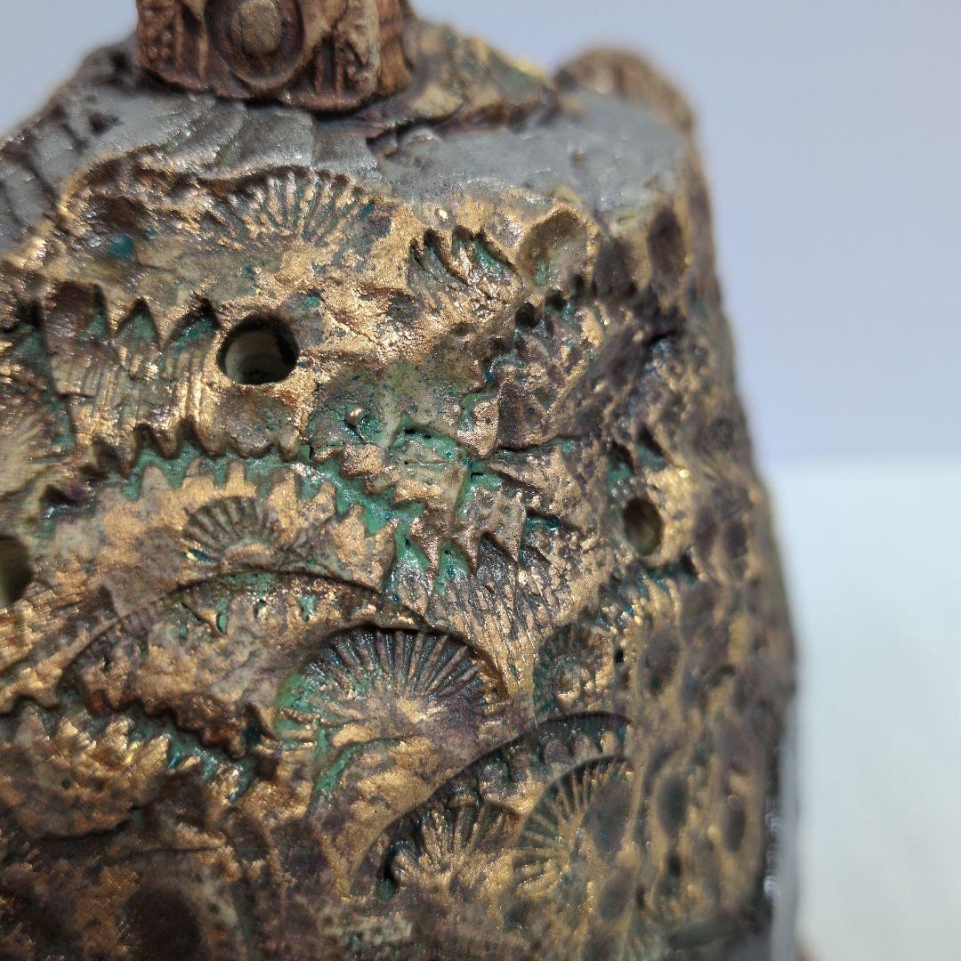 陶器　香炉　山本　淳平