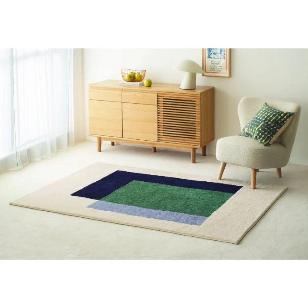 unico ウニコ ラグ パリオ PALIO 100×140 - メルカリ