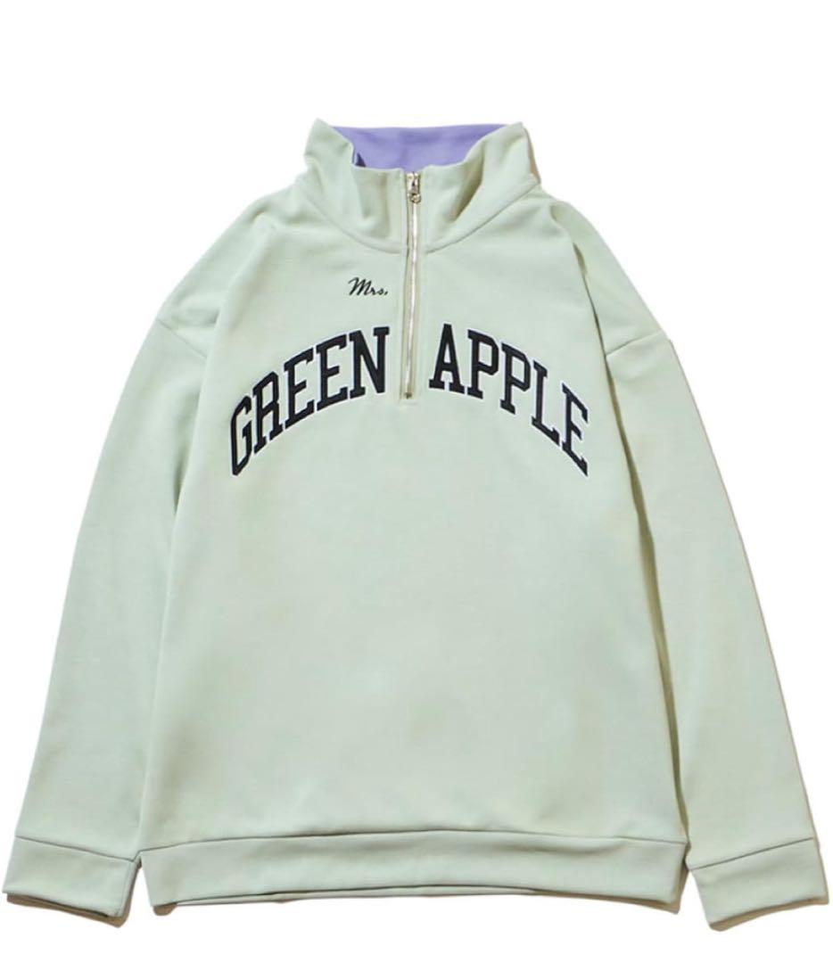 Mrs. GREEN APPLE スプリンググッズ ハーフジップ スウェット - メルカリ