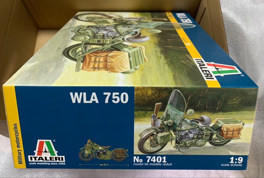 イタレリ 1/9 U.S. WWII MOTORCYCLE - メルカリ