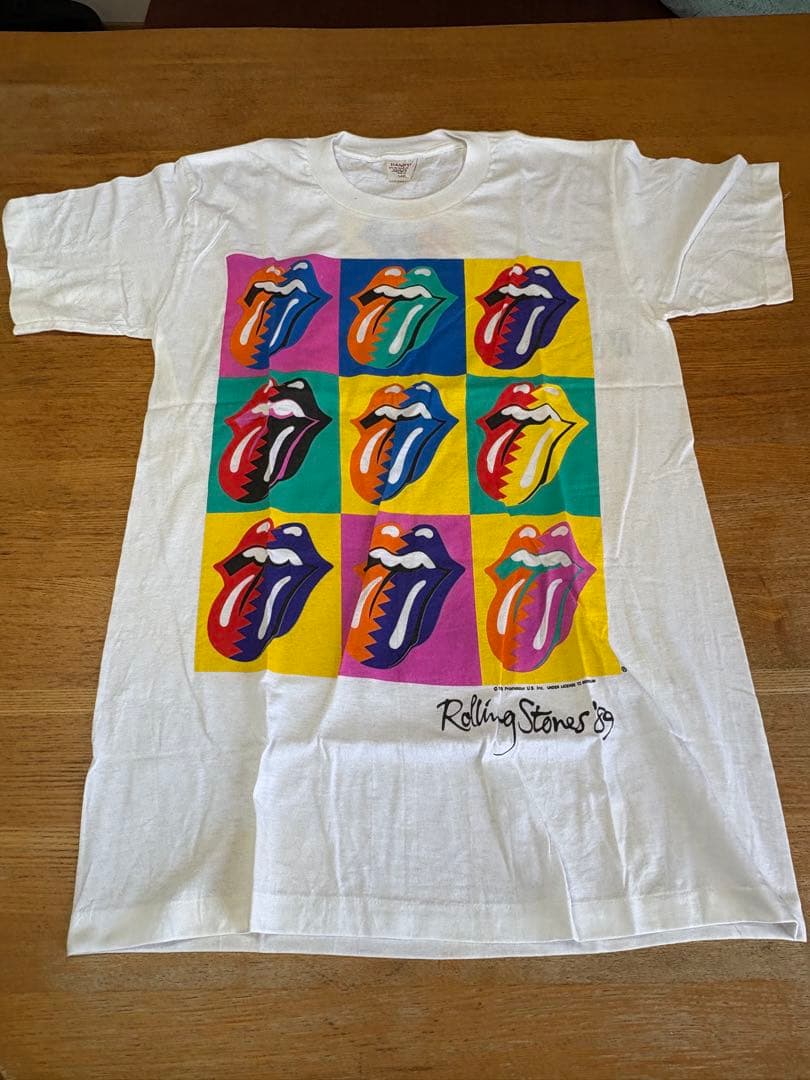Rolling Stones 1989年北米ツアーTシャツ Lサイズ ローリングストーンズ 1989年北米ツアー Tシャツ Lサイズ - メルカリ