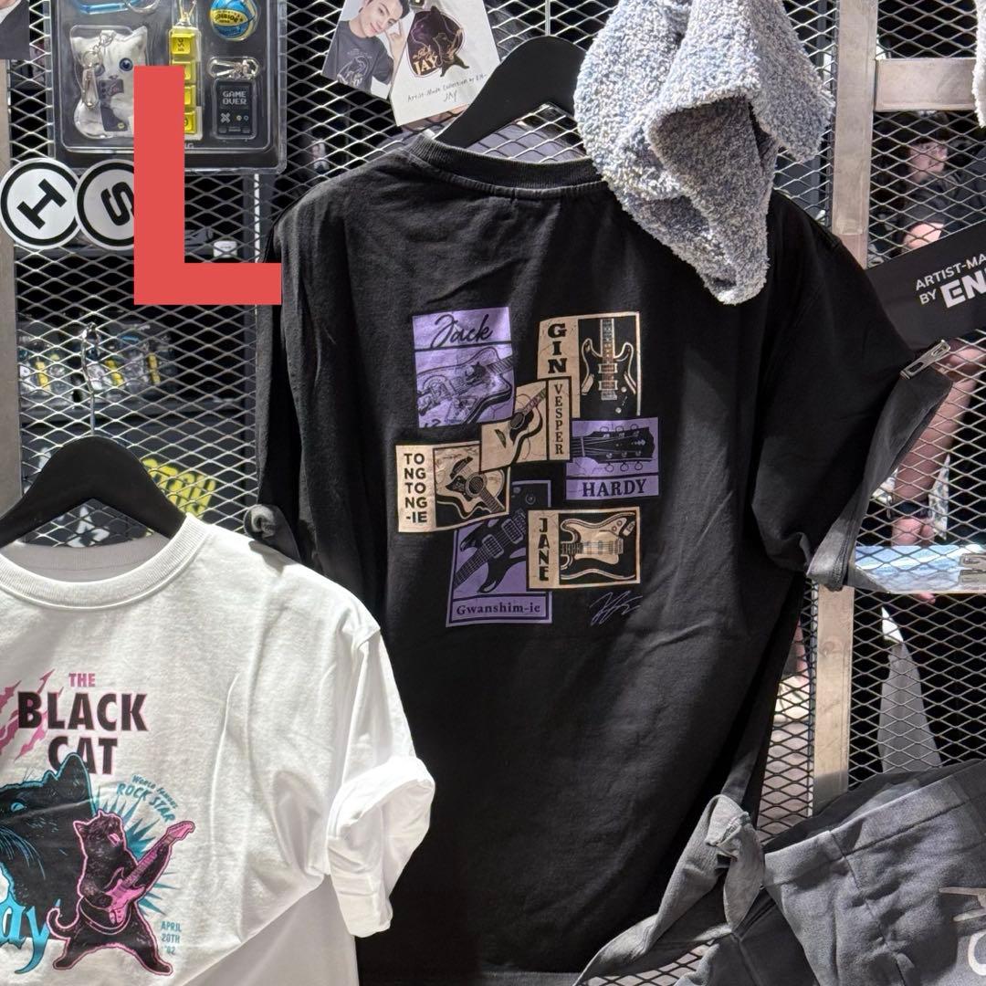 ENHYPEN Artist-Made ジェイ JAY Tシャツ 黒 - メルカリ