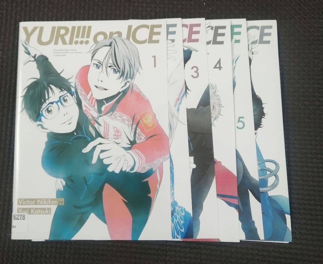 ユーリ/YURI!!! on ICE 全6巻 レンタルDVD スケート - メルカリ