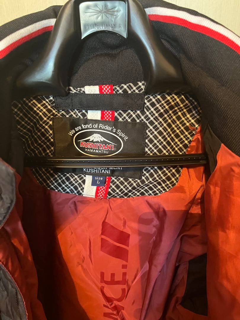 美品】希少 クシタニ ウインター アキュートジャケット 赤 Lサイズ